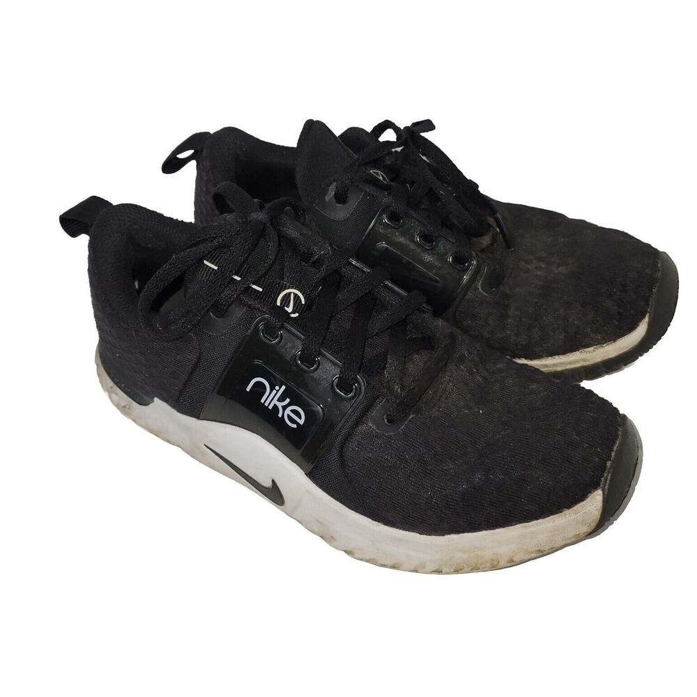 Nike Shoes Womens Sz 6 Black CK2576 001 Running Athletic Gym Training Track Run